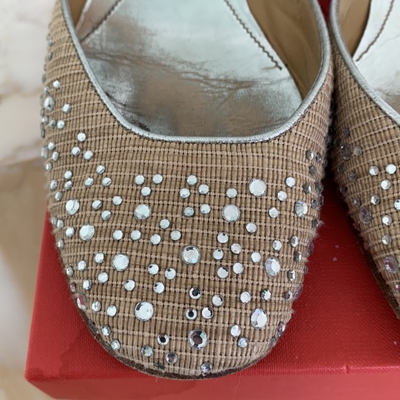 Valentino crystal embellished flats - Picture 2 of 12